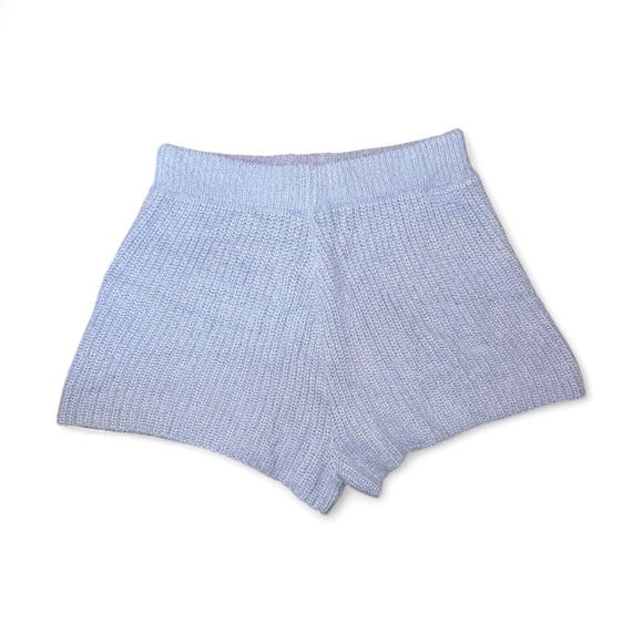 Nasty Gal Fluffy Knit Lounge Shorts M